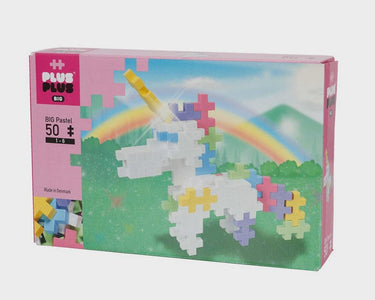 plus plus stem PLUS-PLUS - BIG PASTEL UNICORN - 50 PCS